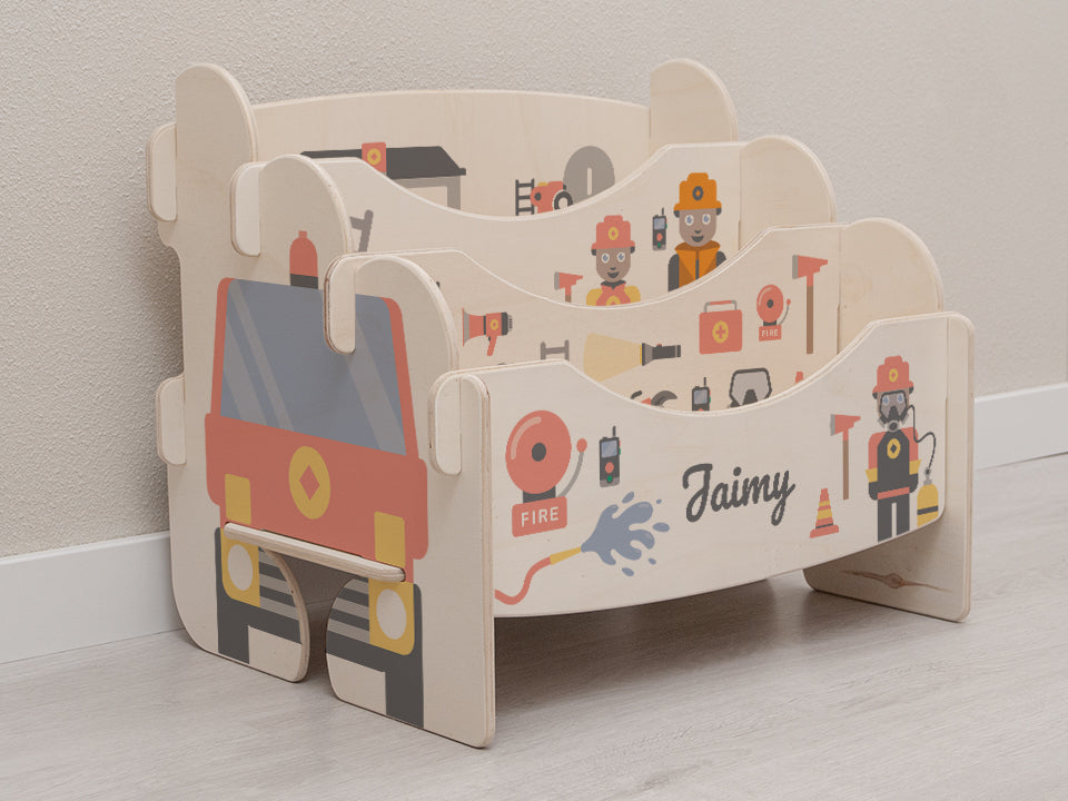 Boekenkast Franklin | Brandweer + Design Service