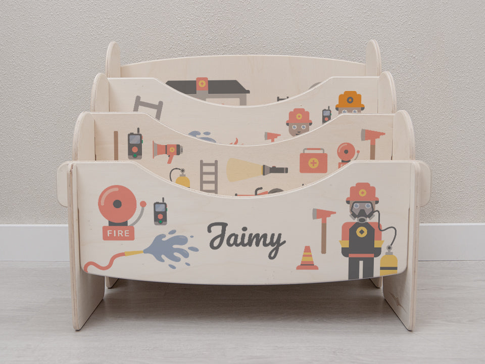 Boekenkast Franklin | Brandweer + Design Service