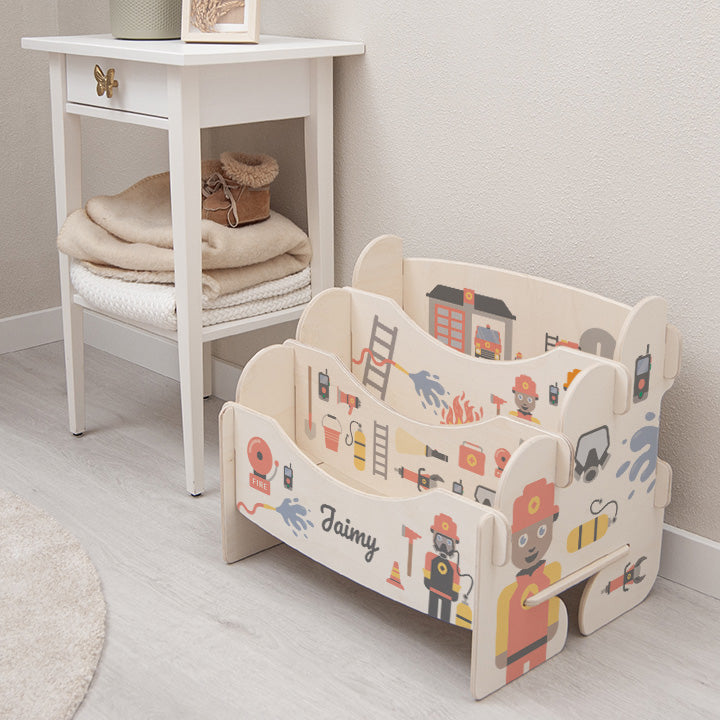 Boekenkast Franklin | Brandweer + Design Service