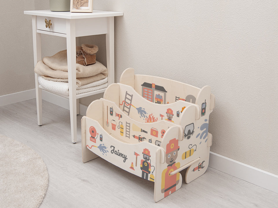 Boekenkast Franklin | Brandweer + Design Service