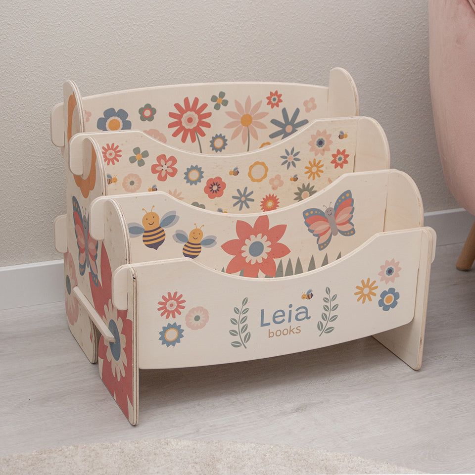 Boekenkast Franklin | Bloemen