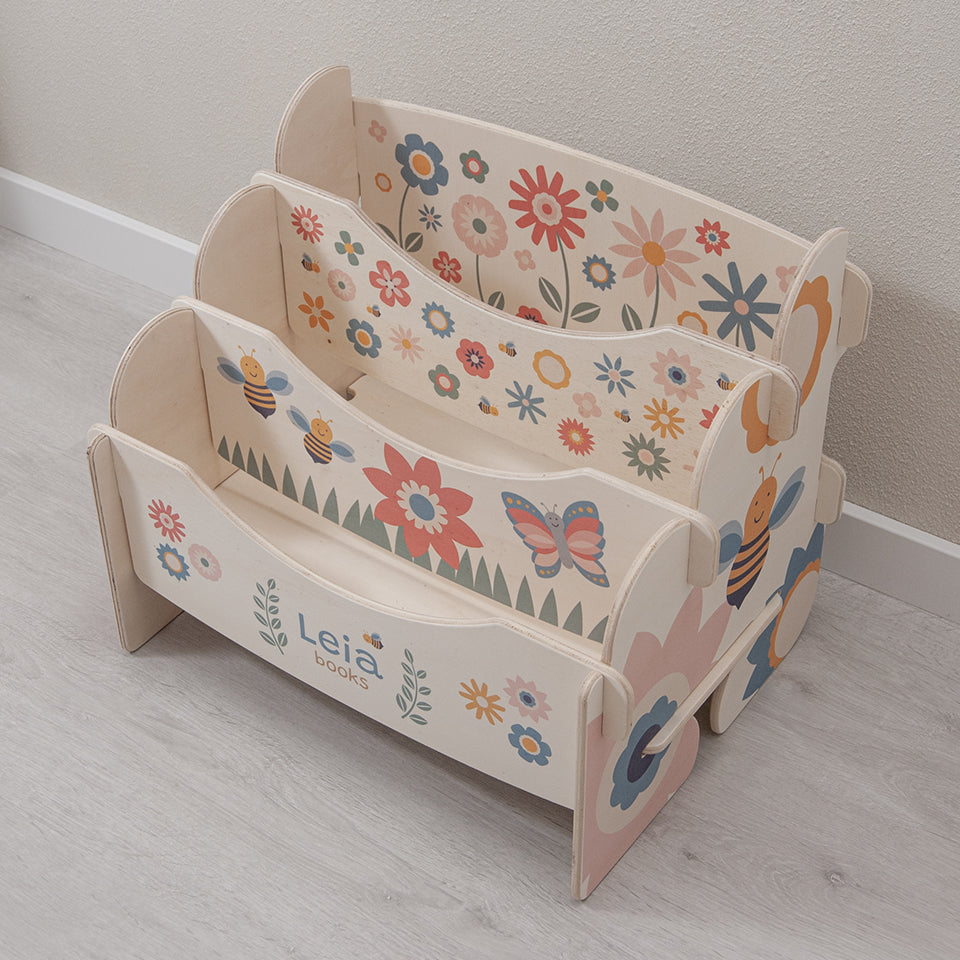 Boekenkast Franklin | Bloemen