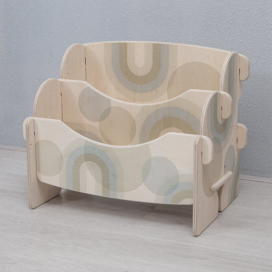 Boekenkast Franklin Small | Arc | Evergreen